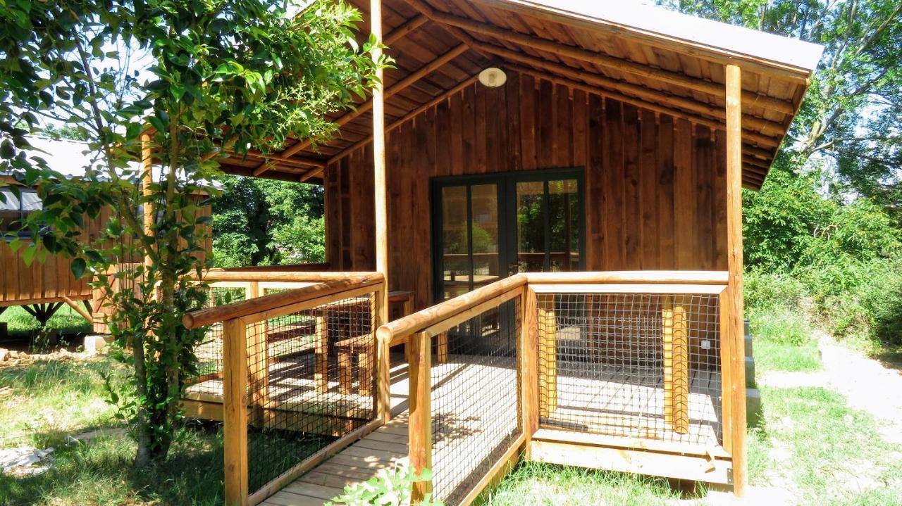 Lodges Du Camping Les 4 Saisons Grane Esterno foto