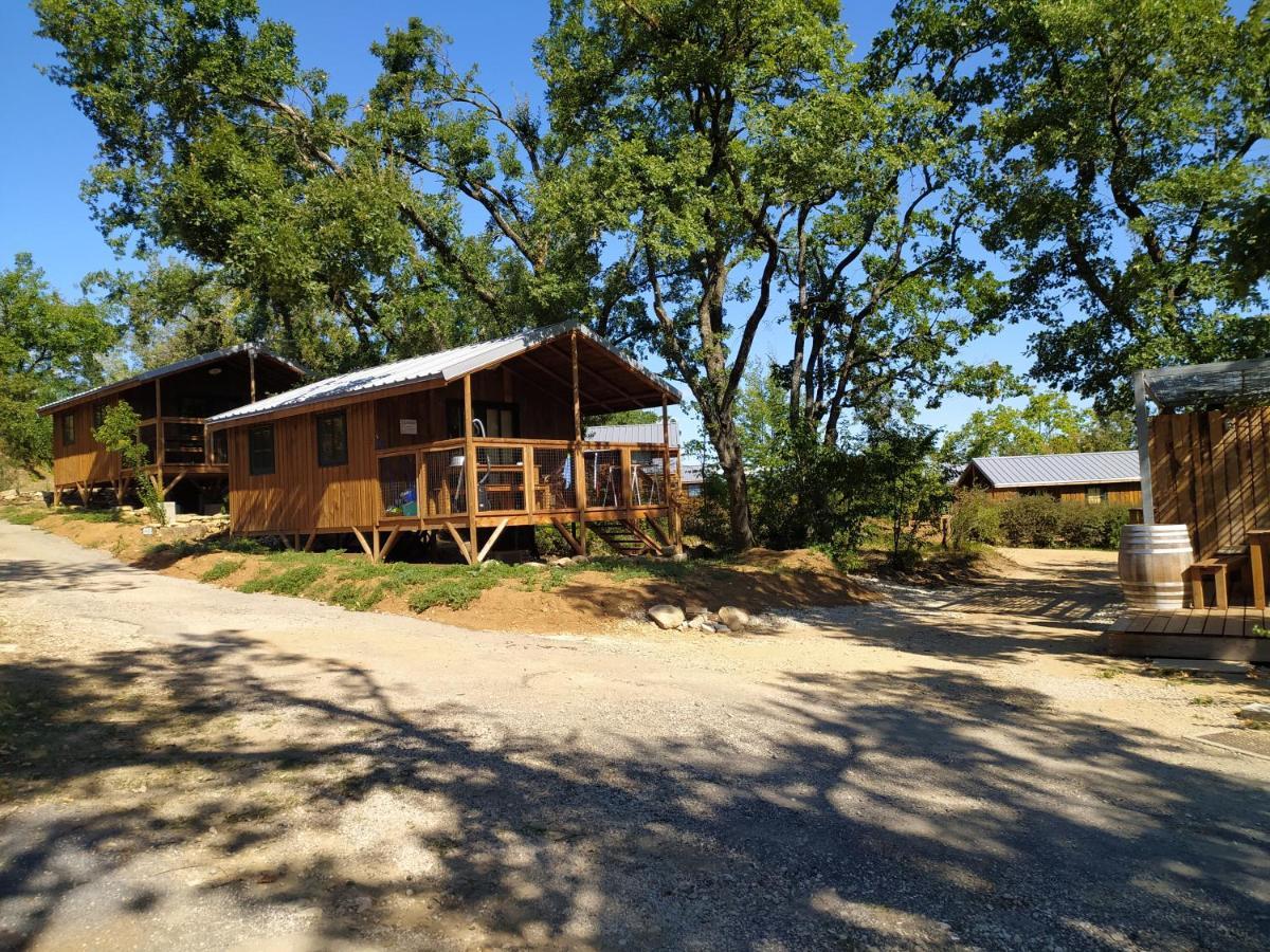 Lodges Du Camping Les 4 Saisons Grane Esterno foto