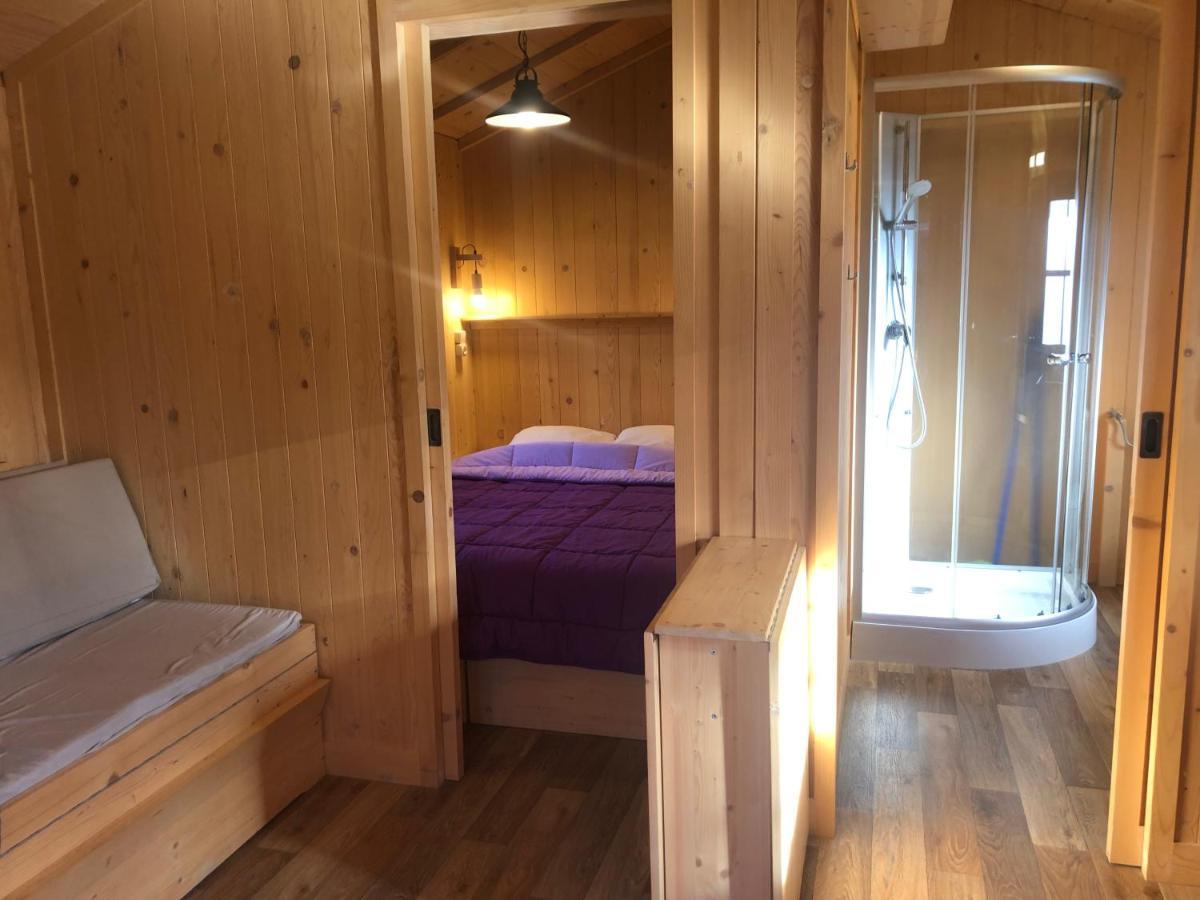 Lodges Du Camping Les 4 Saisons Grane Esterno foto