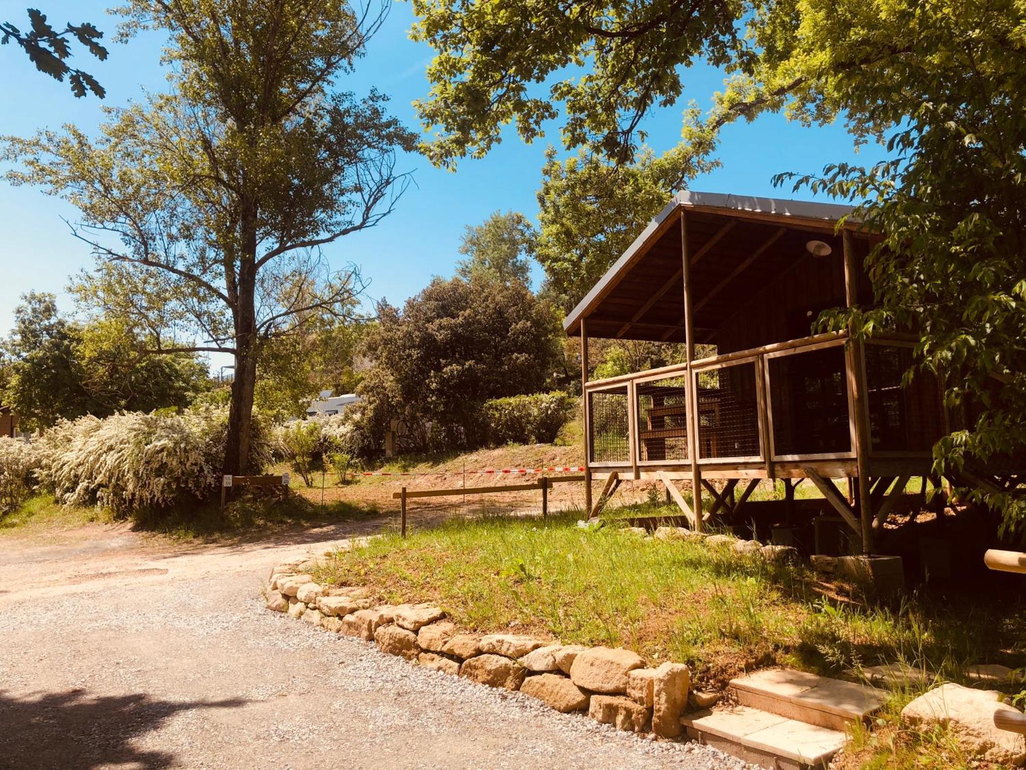 Lodges Du Camping Les 4 Saisons Grane Esterno foto